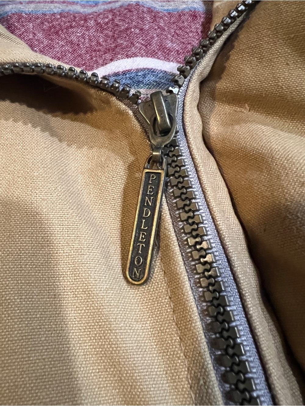 Pendleton Tan Field Jacket - Picture 7 of 15